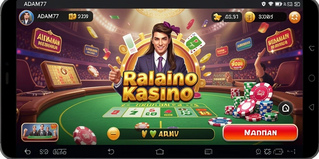 Tampilan menarik dari gameplay ADAM77 yang mengasyikkan.