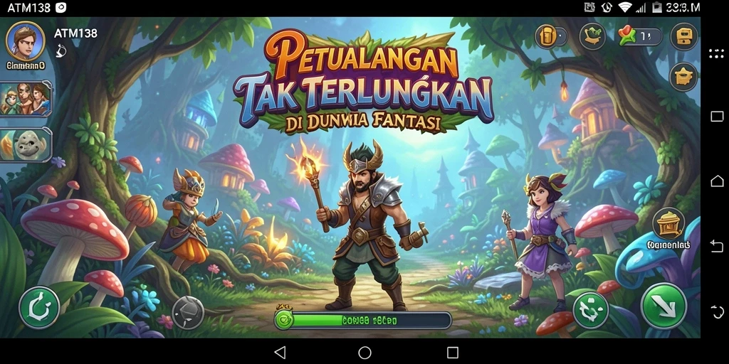 Tampilan gameplay <strong>ATM138</strong> yang penuh aksi dan eksplorasi.
