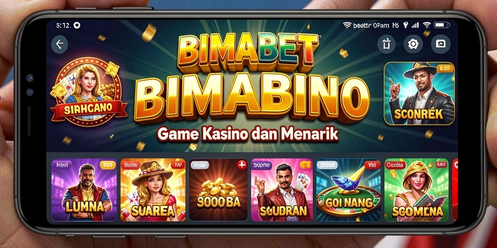 Tangkapan layar dari gameplay kasino yang mengasyikkan di BIMABET.