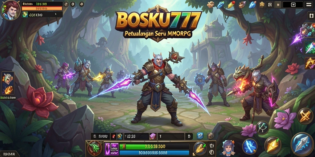 Tangkapan layar gameplay BOSKU777 memperlihatkan petualangan menegangkan.