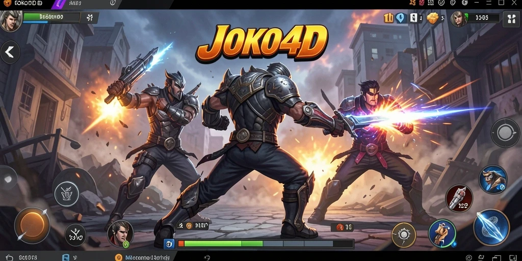 Gameplay seru dan menegangkan saat bertarung di arena JOKO4D.