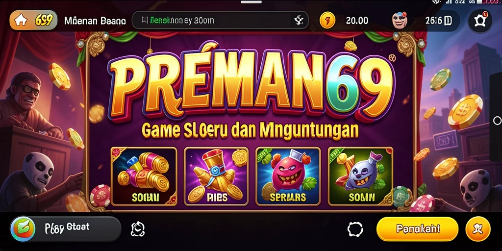 Tampilan gameplay Slot yang menarik dan penuh warna.
