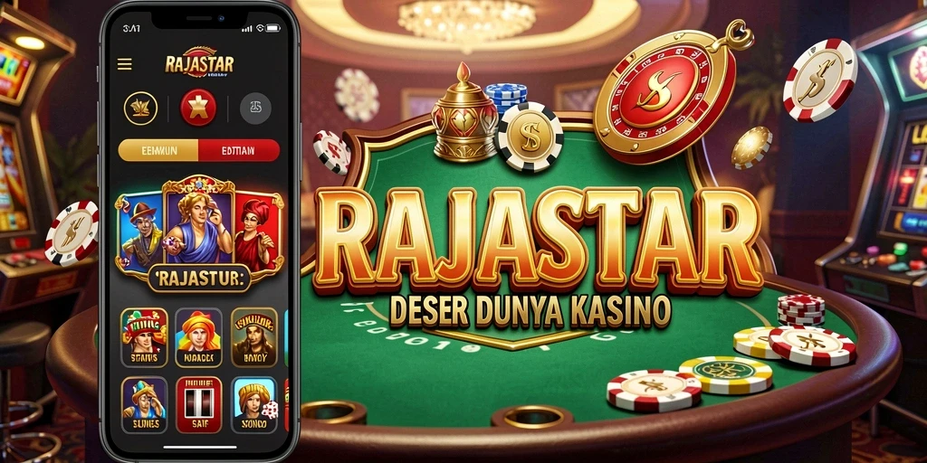 Screenshot gameplay menampilkan keseruan permainan Kasino RAJASTAR.