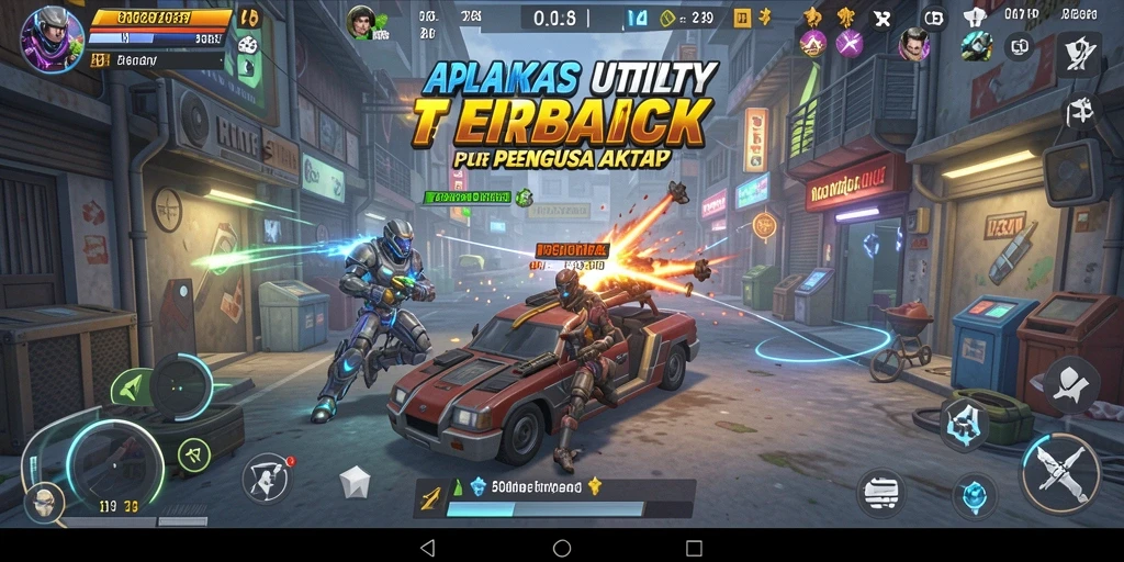 Tampilan antarmuka utama T6 yang sederhana dan fungsional.