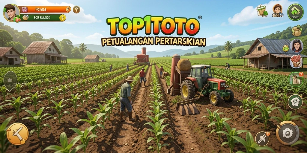 Gameplay seru di TOP1TOTO dengan aktivitas pertanian yang menyenangkan.