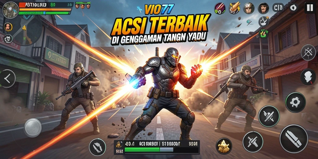 Screenshot VIO77 menunjukkan aksi mendebarkan dalam pertempuran.